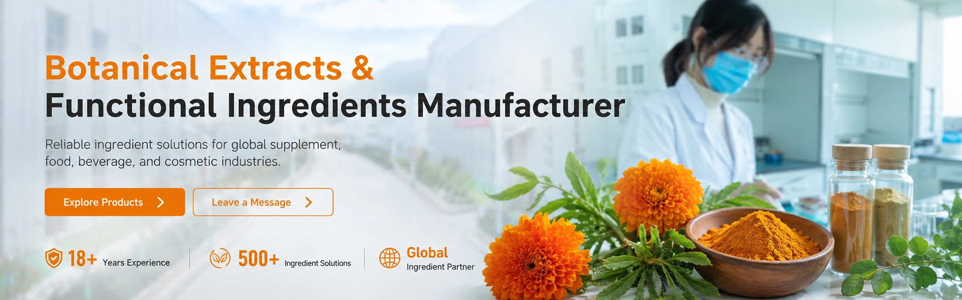 Botanical Extracts & Functional Ingredients Manufacturer